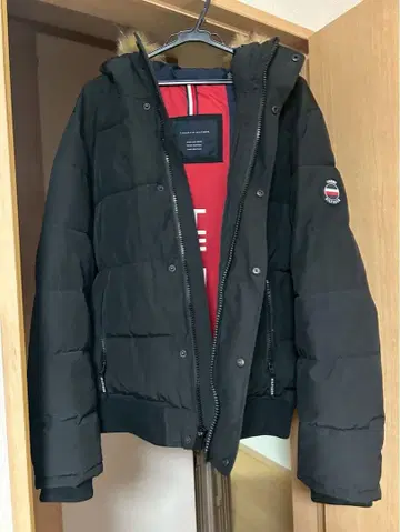 HILFIGER 퍼 후드 다운 자켓