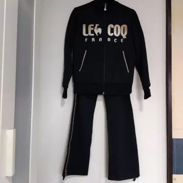 LE COQ 블랙 맨투맨 자켓