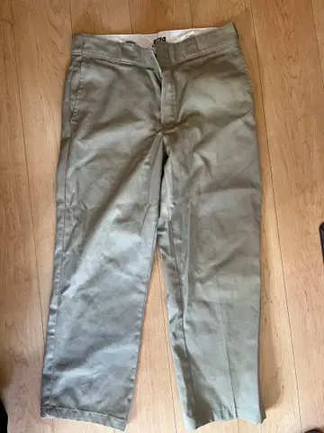 Dickies 874 오리지널 핏 치노 팬츠 카키 W34 L28