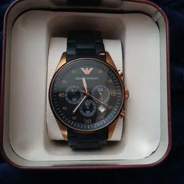 Emporio Armani 크로노그래프 손목시계