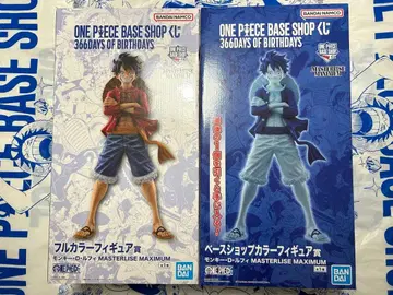 원피스 베이스샵 복권 피규어 2종 세트