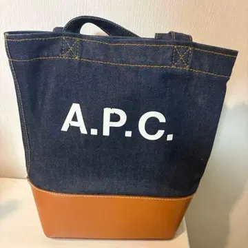 A.P.C. 데님 토트백