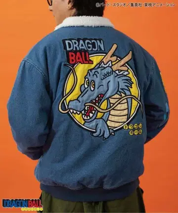 BREEZE 드래곤볼 콜라보 데님 보아 자켓