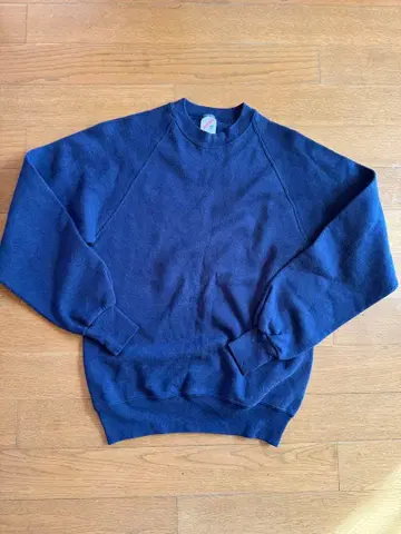 JERZEES 네이비 맨투맨 made in USA