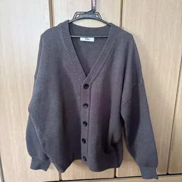 루즈 다크 그레이 가디건