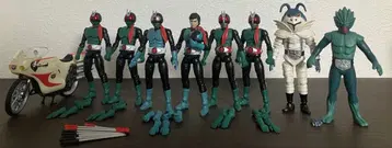 쇼도X 가면라이더 1호, 2호, 잔지오, 사보테그론, 사이클론호 세트