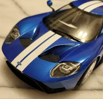 프라모델 포드 GT 블루 타미야 1/24 완성차
