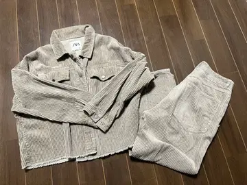ZARA 코듀로이 팬츠 셋업