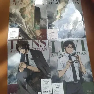 진격의 거인 STARFLYER 클리어 파일 리바이 한지 엘렌 미카사