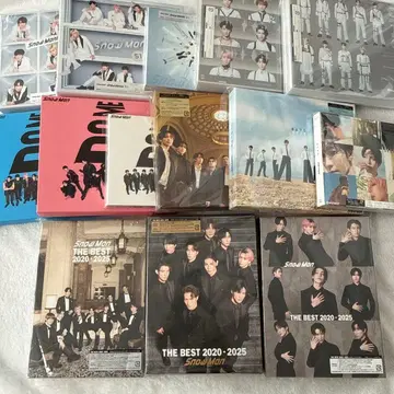 SnowMan 앨범 초회반 일반ver 세트 묶음 판매