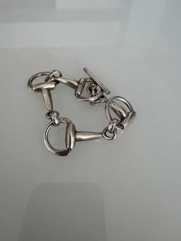 실버톤 링크 체인 팔찌 벨서니