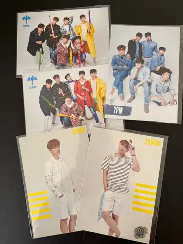 2PM 준호 포토 카드 5장 세트