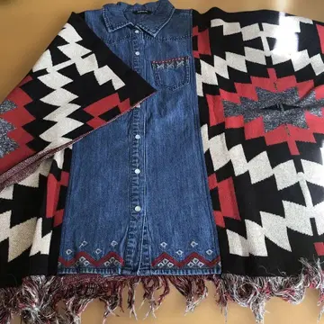 Deeigual 데님 자켓 웨스턴 스타일