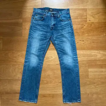 Lee 블루 데님 스트레이트 아메리칸 러그 w30