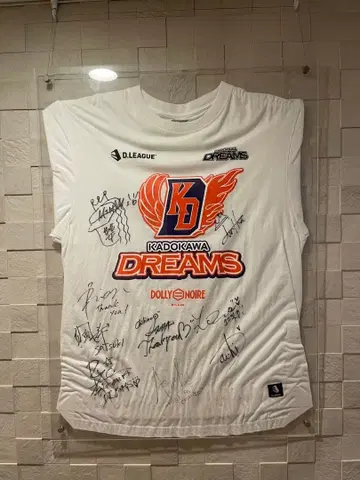 KADOKAWA DREAMS 멤버 사인 포함 T셔츠
