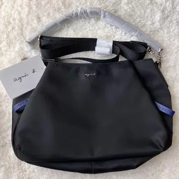 미사용 새상품 택 포함 애니에스베 2way 숄더백 블랙&블루