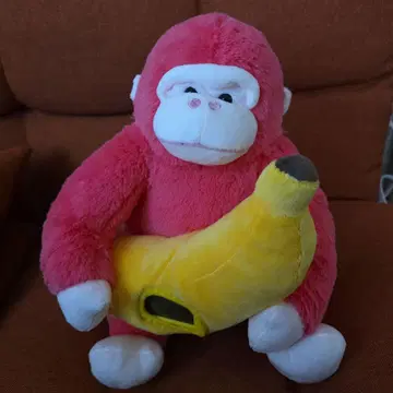 우호우호 고릴라의 고리군 봉제 인형 시계 2