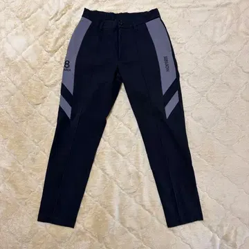 8 WARDS 사이드 스트라이프 팬츠 블랙