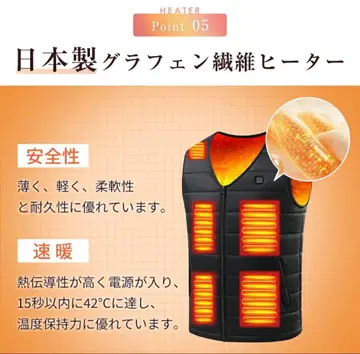 전기 히터 베스트 M 사이즈
