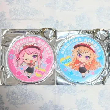 HIMEHINA 히메히나 SD 라운드 원 아크릴 키링 2종 세트