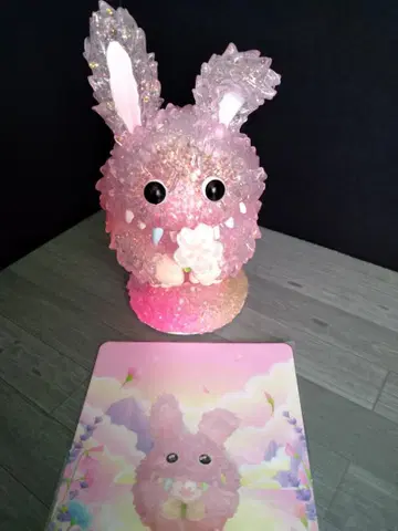 POP MART MONSTER FLUFFY 빛나는 토끼