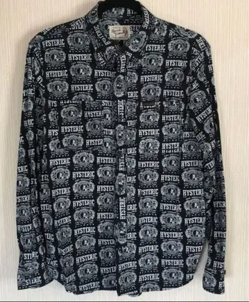 HYSTERIC GLAMOUR 긴팔 셔츠 S 사이즈 블랙