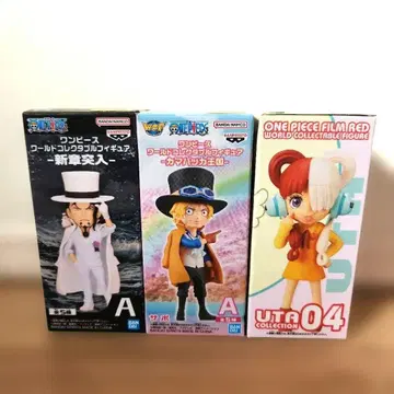 원피스 월드 콜렉터블 피규어 3체 세트
