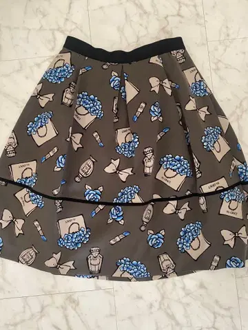 M'S GRACY 꽃무늬 스커트 38 사이즈