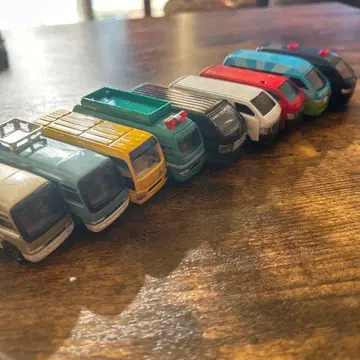 토미카 왜건 자동차 & 버스 세트 상자 없음