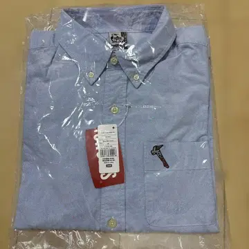 CHUMS 긴팔 셔츠 M 라이트 블루 새상품