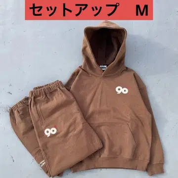 9090 90 로고 오리지널 후드 셋업