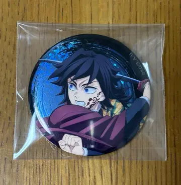 귀멸의 칼날 무한성편 랜덤 글리터 캔뱃지 토미오카 기유