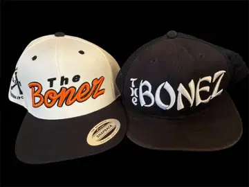 The Bonez 자수 로고 야구 모자 2개 세트