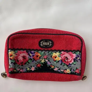 FEILER 빨간색 지갑 숄더