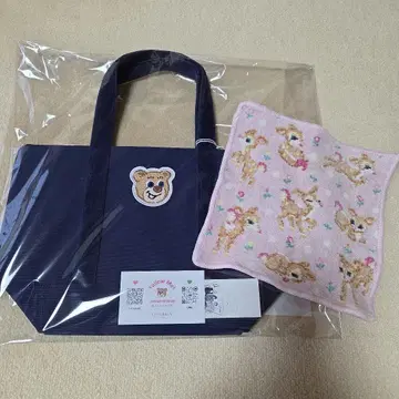 페이러 올드 테디 와펜 토트백 네이비 작은 가방