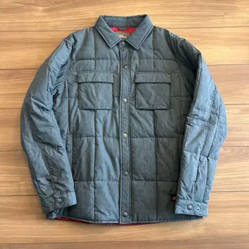 5540-1609 인슐레이션 자켓 L 충전솜 셔츠 자켓 블루