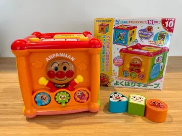 호빵맨 욕심쟁이 큐브 아가츠마 음악 완구