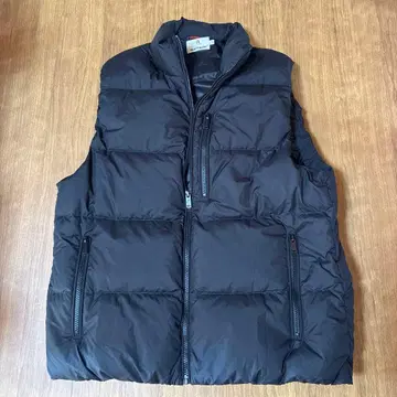 Hush Puppies 블랙 다운 베스트 L 사이즈