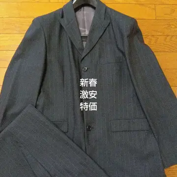 다크 그레이 스트라이프 비즈니스 정장 ABAHOUSE