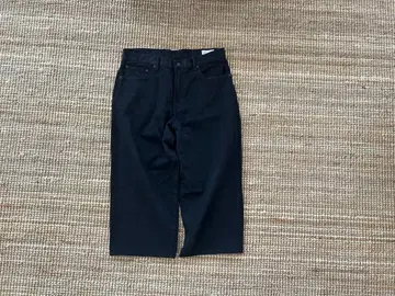 GAP 슈퍼 배기 블랙 데님 팬츠 w36