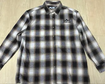 빅 사이즈 남성용 4L 플란넬 셔츠 BH