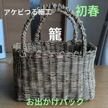 아케비 바스켓백 외출용 초봄