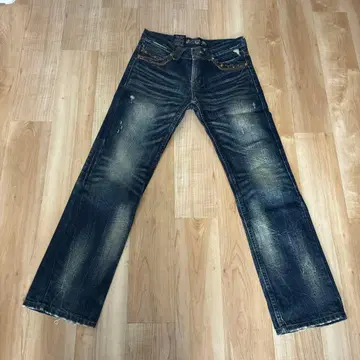 Red Pepper 데미지 가공 청바지 사이즈 32