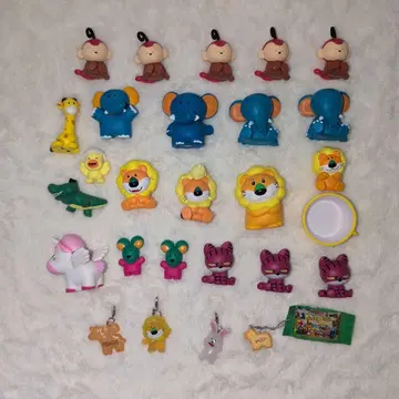 맛있는 동물 캡슐 토이 세트 26개