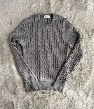 그랑사쏘 Gran Sasso 44 S 케이블 니트