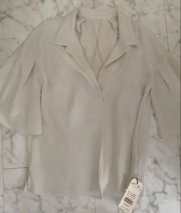 sophila 반팔 셔츠 F 사이즈 아이보리