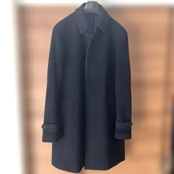 JOSEPH HOMME 네이비 체스터 코트