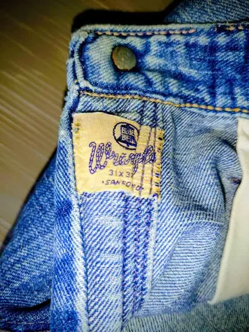 50s 랭글러 11MWZ 센터 벨 자수 택 TALON 핑락 31