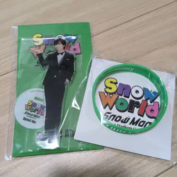 Snow World 아베 료헤이 아크릴 스탠드 러버 밴드
