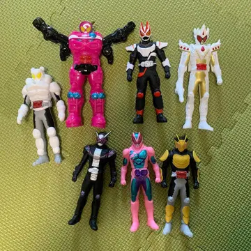 가면라이더 피규어 세트 7체